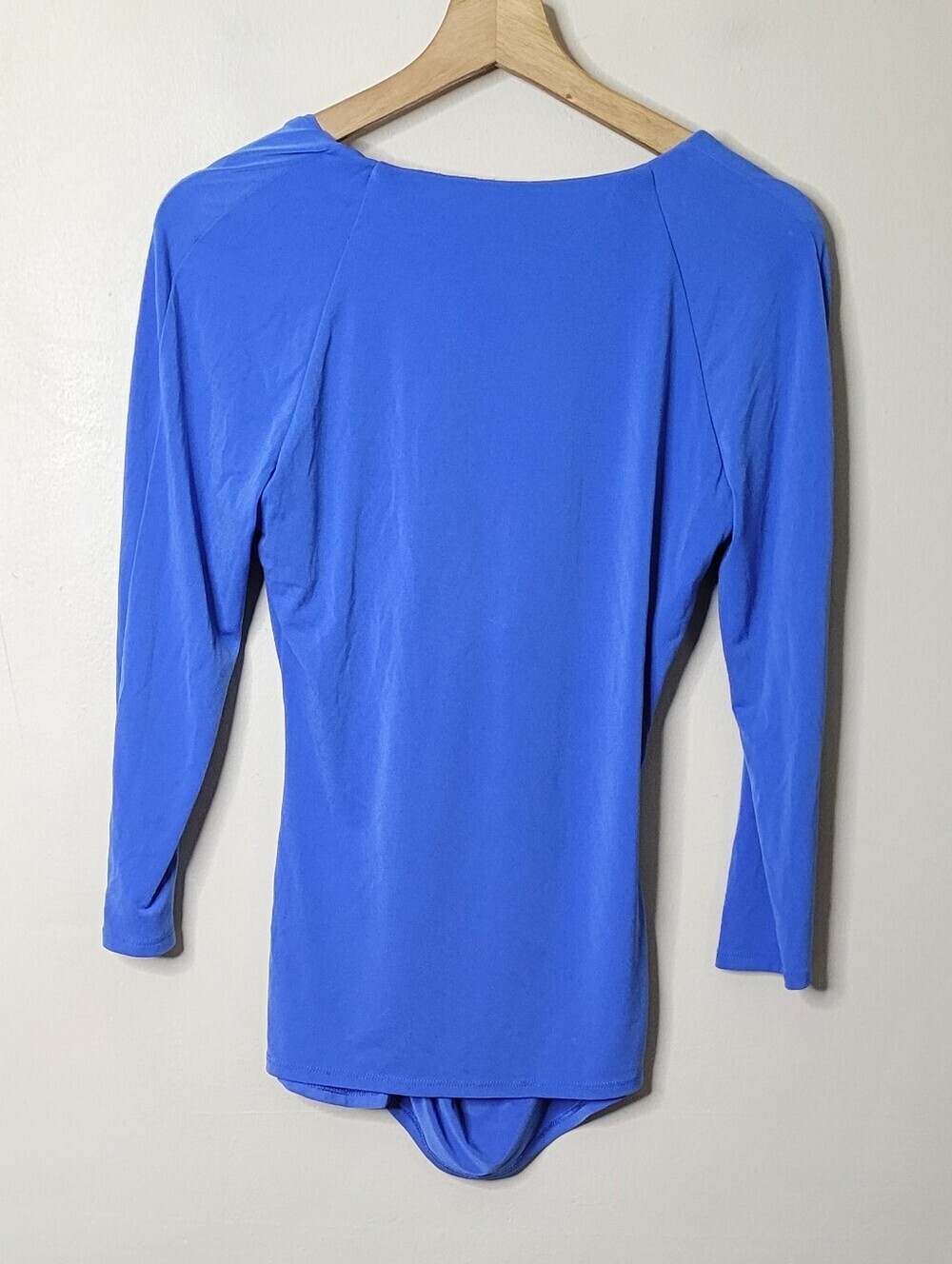 Boston Proper Blue Ruched Blouse - Picture 3 of 6